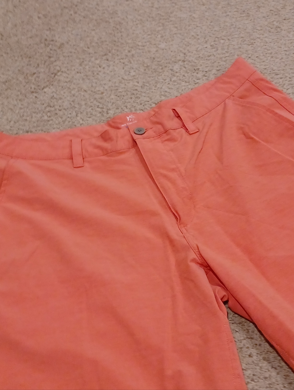 Southern Tide Coral Flat Front Shorts Size 36